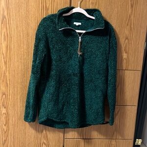 Maurices Sherpa half zip sweater